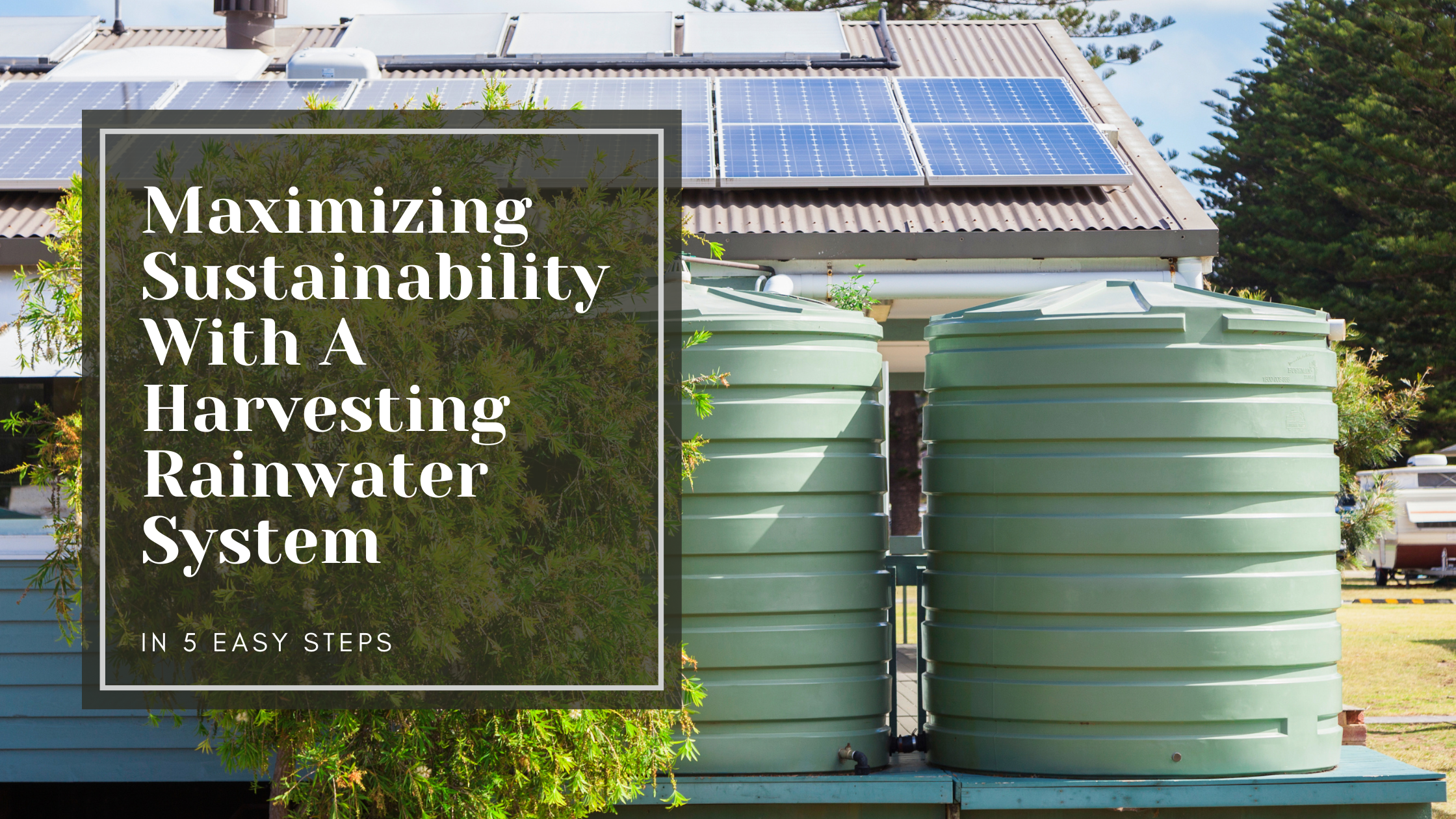 How to Build a Rainwater Harvesting System: 5 Easy Steps
