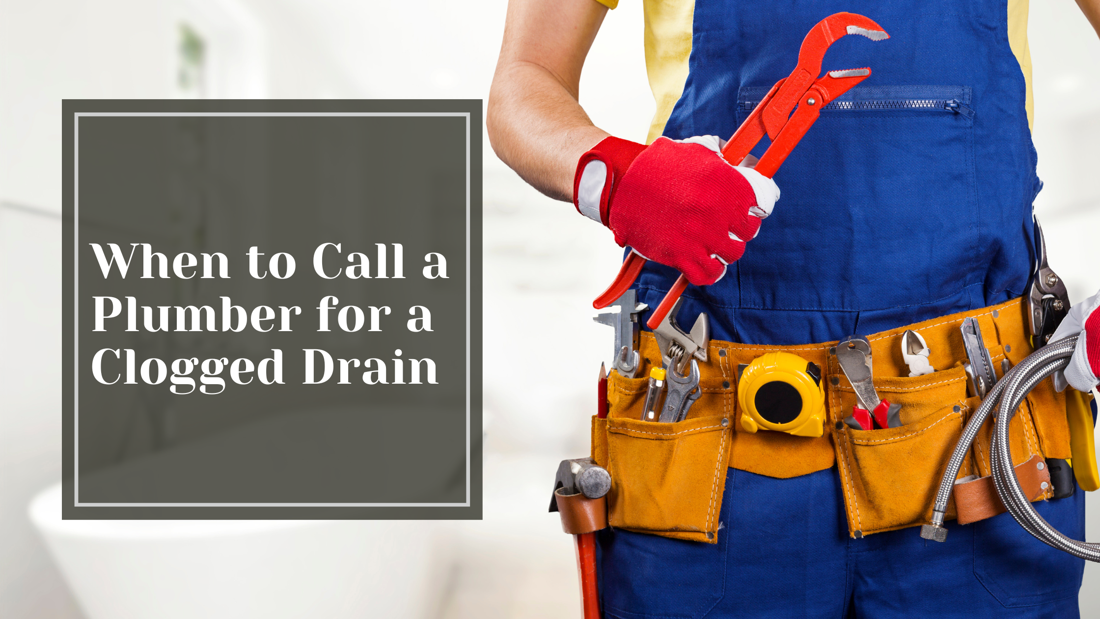 Call a Plumber: When to Call a Plumber for a Clogged Drain