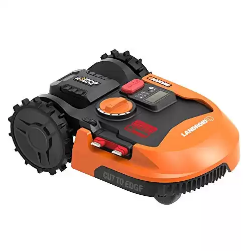 WORX Landroid L 20V Robotic Lawn Mower 1/2 Acre / 21,780 Sq. Ft Power Share - WR150 (Battery & Charger Included)