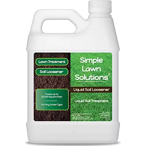 Liquid Soil Loosene Any Grass Type Great for Compact Soils, Standing Water, Poor Drainage