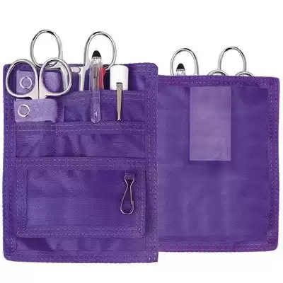 Prestige Medical Deluxe Belt Loop Organizer Kit with Forceps (Purple)