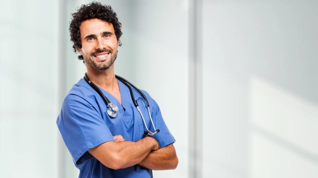 Male Nurse Portrait Nursing Salary Insights