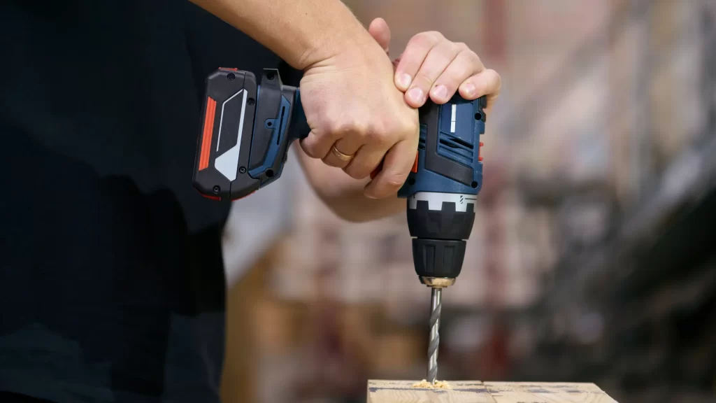 Cordless Drill in Action - Symbolizing as the Best Tool