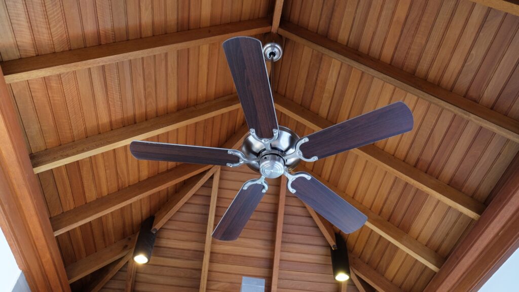 Understanding How Much Does an Electrician Charge to Install a Ceiling Fan in a Wooden Ceiling Room