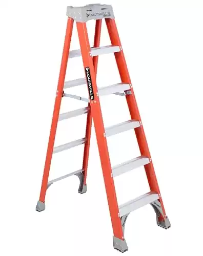 Louisville Ladder 6-Foot Fiberglass Step Ladder