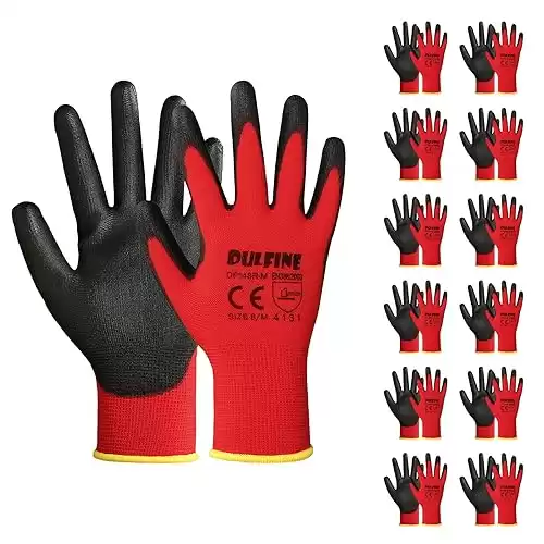 DULFINE Safety Work Gloves